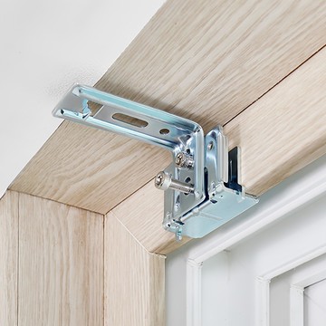 Chang-an-ae 免釘免鑽簡易窗簾支架  2個  金屬