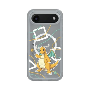 iPhone Air AirX 流變灰 - 寶可夢 Pokemon - 幾何系列-快龍
