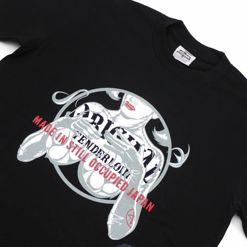TENDERLOIN(テンダーロイン) TEE PC (Tシャツ) BLACK 200-007972