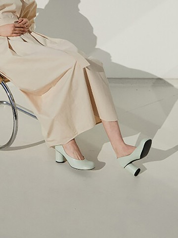 Luna Pumps Leather Mint