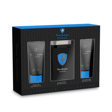 【Lamborghini 藍寶堅尼】水能量男性淡香水125ml禮盒