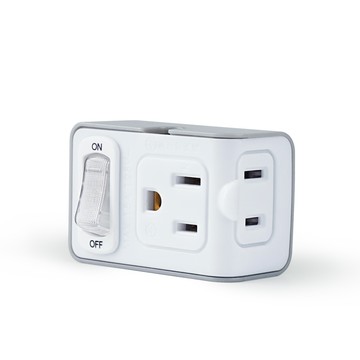 [RONEVER] 1切2座3變2小壁插 ZPR-024