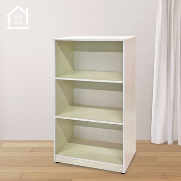 三層塑鋼置物櫃 三格收納櫃 三層櫃 防水防潮塑鋼家具(寬60x深31x高114公分)【巧沐家具】