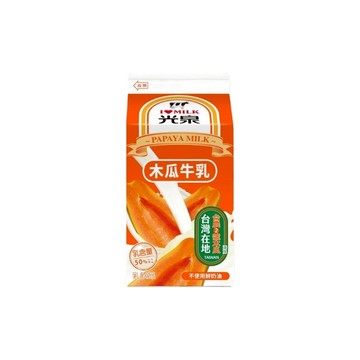 光泉調味乳飲品-木瓜牛乳-400ml※實際到貨效期約4天以上