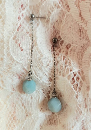 【情人節禮物】【滿額優惠】天河石S925純銀耳環