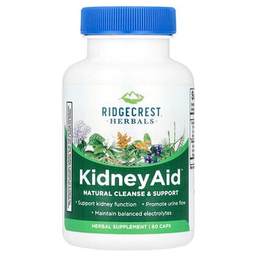 RidgeCrest Herbals, KidneyAid™，60 粒膠囊