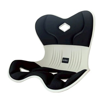 西格傢飾 日本矯正坐姿防駝背蝶形透氣美姿坐墊  人體工學設計  3D透氣  黑色  40 x 30 x 34cm