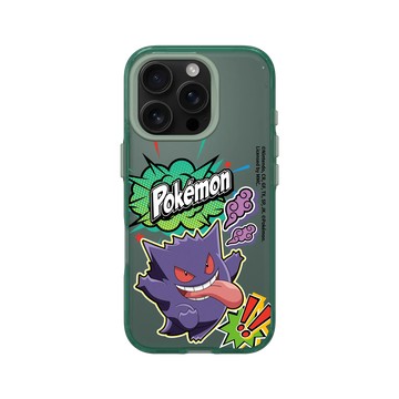 iPhone 16 Pro Clear 憂墨綠 - 寶可夢 Pokemon - 戰鬥吧！耿鬼