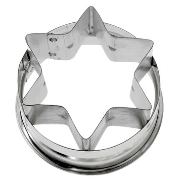 GP&me Dolce 圓柄餅乾模 9.5cm  原木色  1個