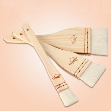 【羊毛刷】奶油刷 木柄刷 木質刷 油刷 刷子 蛋液刷 燒烤刷 蛋刷 蛋黃刷 蛋白刷