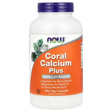 NOW Foods, 珊瑚鈣複合配方，250粒素食膠囊