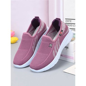 媽媽鞋老北京布鞋女網面透氣休閑運動鞋防滑軟底中老年輕便健步鞋