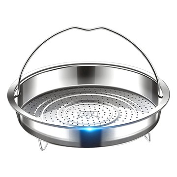 橡合杉 304不銹鋼帶提手蒸籠  1個  22cm