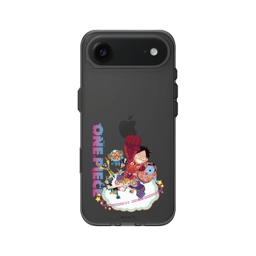 iPhone Air Clear (相機按鈕) 酷墨灰 - 航海王 One Piece - 未來島蛋頭篇 - 大集合