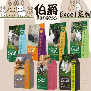 聯萌✨【免運🔥】英國伯爵 Burgess 老兔 幼兔 室內兔 成兔飼料 薄荷/奧勒岡葉/天然草本1.5kg 兔飼料天竺鼠