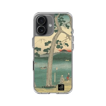 iPhone 17 Clear Case（相機按鈕） 透明 - Van Gogh Museum - 東海道左側的富士山 - 歌川廣重