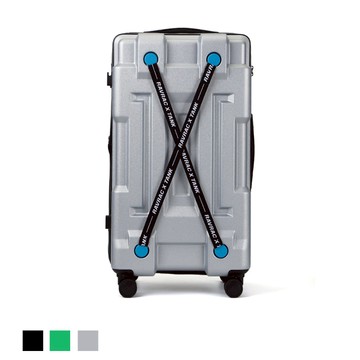 TANK2潮流精品27吋抗震可擴充行李箱-多色 前衛銀