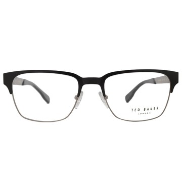 Ted Baker 英倫電子搖滾金屬質感光學眼鏡(銀) TB4195-009