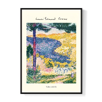 菠蘿選畫所 亨利 愛德蒙·克羅斯 山上的陰影I AVAR5755B  70 x 50cm  黑色