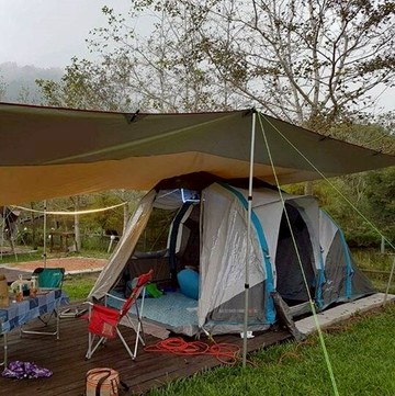 美麗大街【1050512141-2】 5x8抗撕裂銀膠長方型天幕 (類氣候達人顏色)