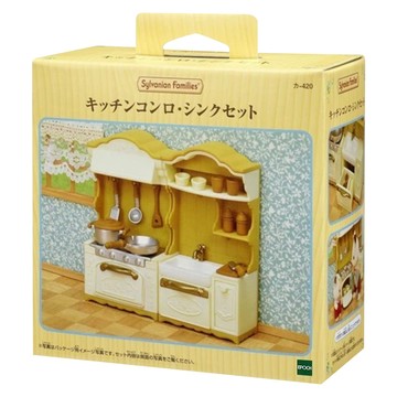 EPOCH Sylvanian Families 森林家族 廚房櫥櫃組 EP29640  1套