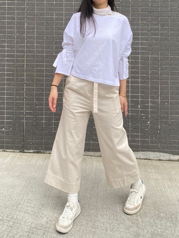 基本牛仔壓線褲-微瑕