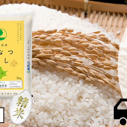 定期便 10ヵ月連続10回 北海道産 ななつぼし 精米 5kg 米 特A 白米 お取り寄せ ごはん 道産米 ブランド米 5キロ おまとめ買い お米 ふっくら ようてい農業協同組合 ホクレン 送料無料