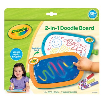 Crayola 繪兒樂 幼兒雙面塗鴉繪畫板  Multicolor  300g  1個