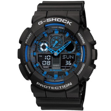 CASIO卡西歐 粗獷個性風格G-SHOCK系列(GA-100-1A2)
