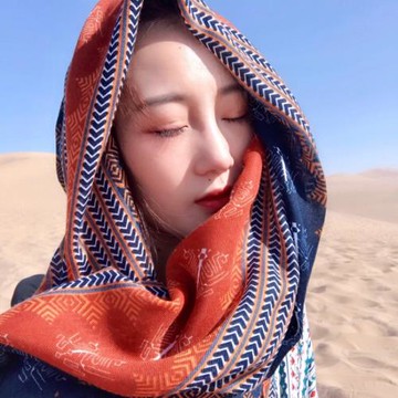 陌素小姐波西米亞民族風茶卡鹽湖披肩配裙子的外搭防曬絲巾沙灘巾