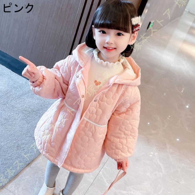 The North Faceダウンジャケットキッズ130センチピンク （THE