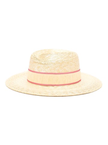 Borsalino - Romy straw hat - women - Straw - S - Neutrals