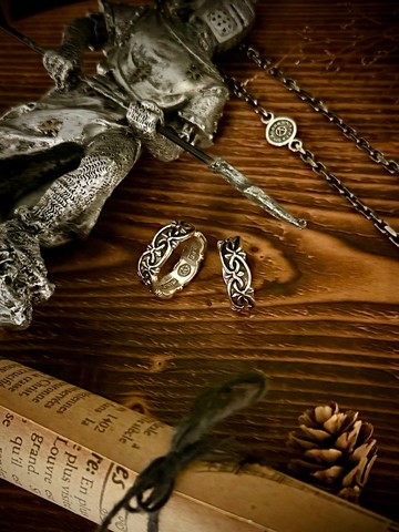 【巴洛克系列】鳶尾之誓/戒指/銀