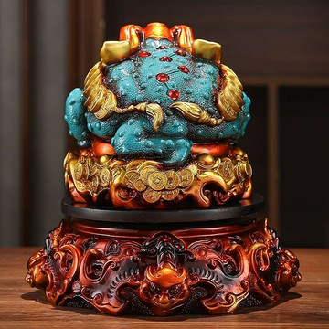 免運 公司貨 招財擺件 擺件 金蟾招財擺件店鋪做生意旺財三足金蟬老板辦公室高檔擺設開業禮品 可開發票 全館五折 工廠現貨直銷 新品特價 c11121