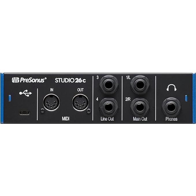 PreSonus Studio 26c Interface, ATH-M20X Bundle