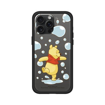 iPhone 15 Pro Max Mod NX 黑 - 迪士尼-小熊維尼 Disney Winnie The Pooh - 玩泡泡