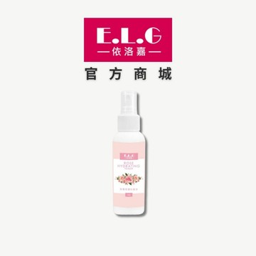 依洛嘉E.L.G 玫瑰保濕化妝水100ml 多重保濕修護 有效補水 方便攜帶 無添加人工香精