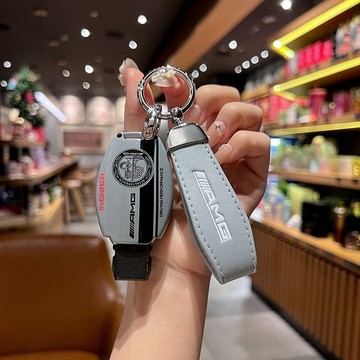 Benz賓士 金屬鑰匙套 c200l gla200 b200 cla220 c180l a180 glc260鎖匙鑰匙圈