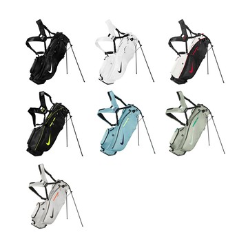 NIKE SPORT LITE 腳架袋 球桿袋 高爾夫球袋 5格 防水罩 雙背帶 黑 白 白黑紅 黑黃 淺藍 銀綠 淺灰橘