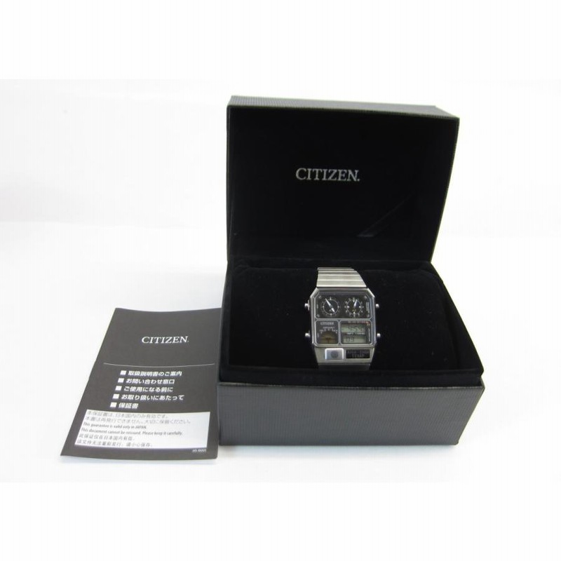 CITIZEN シチズン NA-DIGI TEMP デジアナ 8989-S116864(JG2101-78E) クォーツ メンズ 腕時計  □UA8423 | LINEブランドカタログ