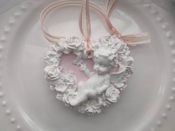 沉醉在花園中的花精靈擴香磚 (可當彌月禮)