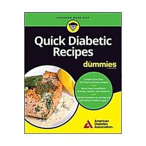 Quick Diabetic Recipes for Dummies (Paperback)