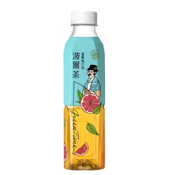 [家速配]波爾茶葡萄柚口味 580ml
