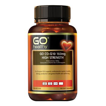Go Healthy 高之源 [授權銷售代理商] GO Healthy 高之源心臟輔酶Co-Q10 160mg膠囊 - 100粒(有效日期:31/3/2026) 100pcs/box-心血管健康