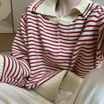 薇衣//秋冬毛衣女 秋冬內搭毛衣 毛衣女 針織毛衣上衣 胖MM小個子毛衣女秋冬秋冬穿搭毛衣韓系慵懶風秋衣女外穿上衣女