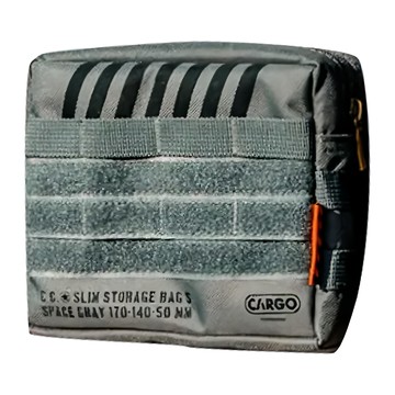 CARGO container 工業風戰術包 S(14 x 5cm) 165g  灰色  1個