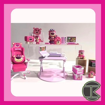 【9月預購】迪士尼草莓熊電競小屋盲盒 一中盒6入｜擺飾收藏推薦｜愛蛋客