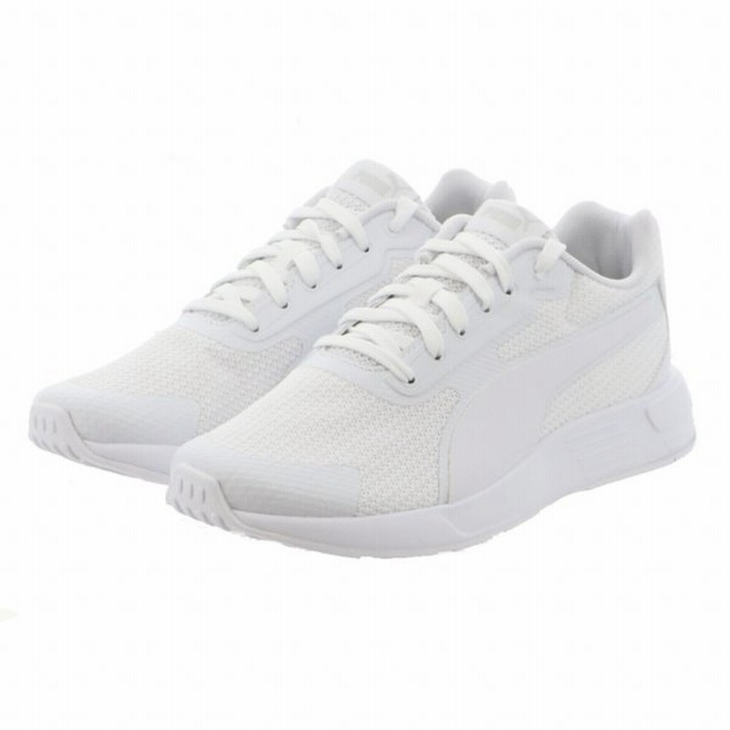 プーマ テイパー 02 メンズ レディース 陸上 ランニングシューズ ホワイト Puma 白スニーカー 白靴 通学靴 通学スニーカー 白スクールシューズ 通販 Lineポイント最大0 5 Get Lineショッピング