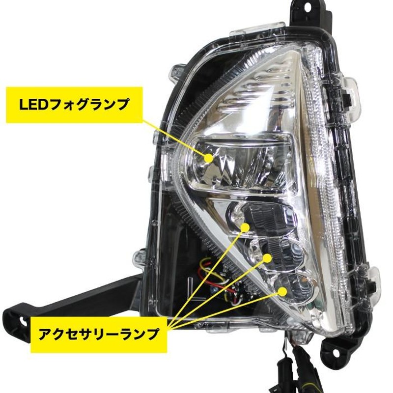 プリウス50 系 ZVW50 LED フォグランプ キット フォグライト デイライト ウインカー ウィンカー ライト | LINEブランドカタログ