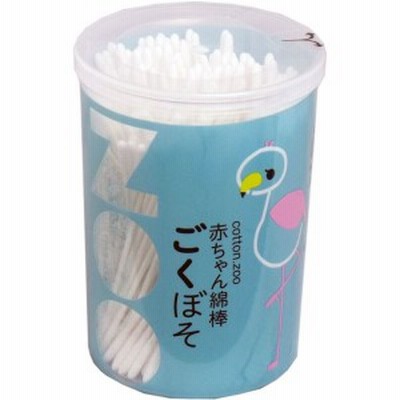 コットンＺＯＯ 赤ちゃん綿棒 ごくぼそ 水滴型 ２００本入